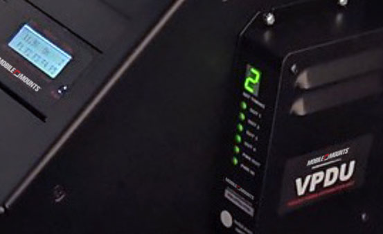 Photo of Mobile Mounts vdpu installed in vehicle