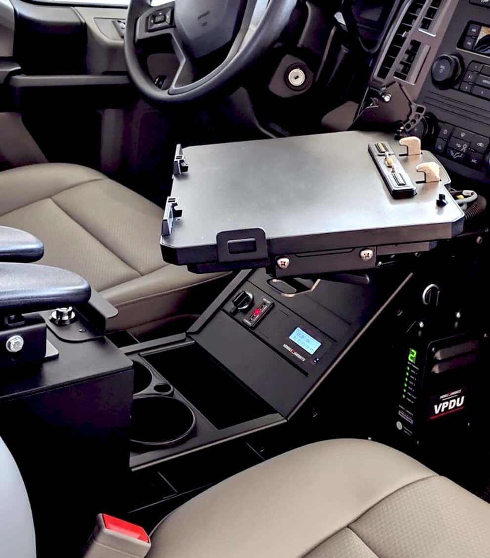 Photo of Mobile Mount's Small Truck Console that fits F-150 - F-550 + Ram + Silverado